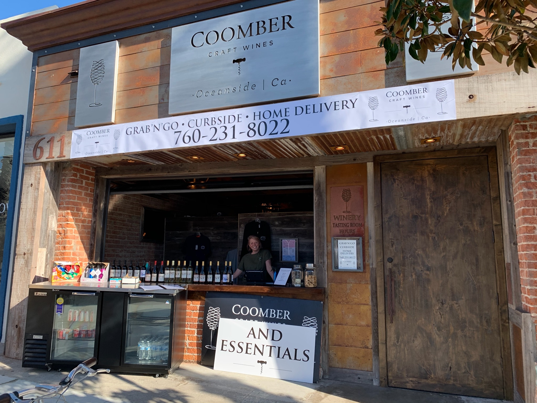 Coomber Craft Wines Storefront